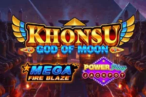 Mega Fire Blaze: Khonsu God of Moon PowerPlay Jackpot - HASIANBET168